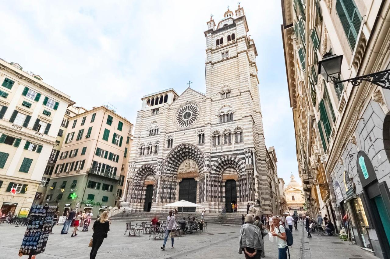 Cattedrale Di San Lorenzo Rooms Генуя Экстерьер фото
